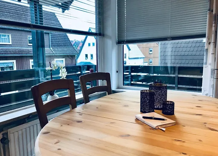 Daire Grosse - Kamin - Balkon - Boxspringbett - Skiwiese